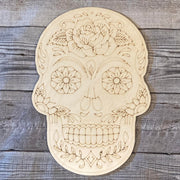 Sugar Skull A Coloring Page